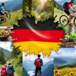 Collage von beliebten deutschen Hobbys